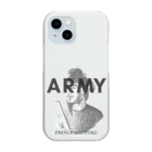 部屋とデニムとわたしのU.S.ARMYな聖徳太子さん Clear Smartphone Case