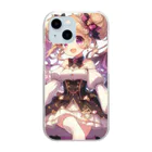 ひろひろショップの魔法少女 Clear Smartphone Case