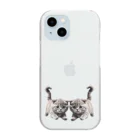 猫は正義♡のやんちゃな子猫 Clear Smartphone Case