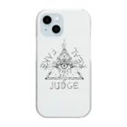 BAR KAT'ZのREAL JUDGE FAKE オリジナルグッズ Clear Smartphone Case