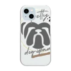 3dog_mamanのブルちゃん Clear Smartphone Case