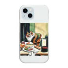 Ppit8のI love Sushi!! Clear Smartphone Case