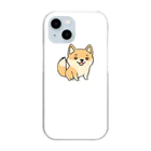 kikorin-のシバ太郎 Clear Smartphone Case