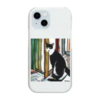 Ppit8のスパイ猫ちゃん、ミッション中！ Clear Smartphone Case