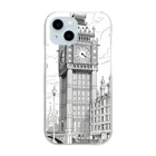 ZZRR12のロンドンの時計塔 Clear Smartphone Case