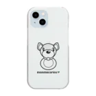 monmocorinsのmonmocorins Clear Smartphone Case