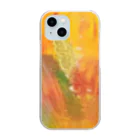 yukari.art.luna621 のcheerful  Clear Smartphone Case