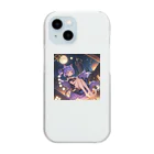 ねむねこのお店の猫耳少女 Clear Smartphone Case