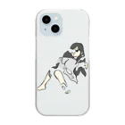 きよまる工房のショップのhuan Clear Smartphone Case