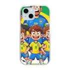 fantasista11のサッカー小僧 Clear Smartphone Case