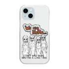 VenturaのWe are HeRe...我々はここにいる。 Clear Smartphone Case