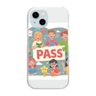 わっしょいの合格PASSED Clear Smartphone Case