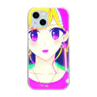 きゅぴきゅぴガールのきゅぴきゅぴ★金髪アイドル Clear Smartphone Case