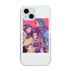 AQUAMETAVERSEの3人の戦国武将3019 Clear Smartphone Case