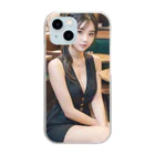 人工美術館の彼女と Clear Smartphone Case