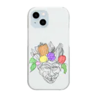 A-KdesignのArcimboldo風 Clear Smartphone Case