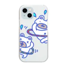 mayumayu-の🐻フラフープ🛟 Clear Smartphone Case