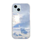 sasatasoの16時08分の空 Clear Smartphone Case