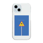 KissyのUFOに誘拐されて喜ぶな Clear Smartphone Case