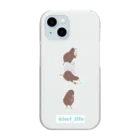 ningen_lifeのkiwi_life（アイス）/スマホケース Clear Smartphone Case