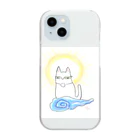 ねこ様屋のねこ様 Clear Smartphone Case