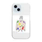 Henteco Mrs.BeriiのKawaii girl Clear Smartphone Case