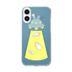 Jackalope Houseの豊作(背景ありVer.) Clear Smartphone Case
