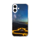 ENtYPHOTOえんてぃーふぉと大自然ポートレートの#003 星空 Clear Smartphone Case