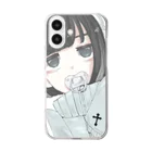 つきまるのゲーム少女 Clear Smartphone Case