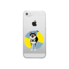 木内達朗オンラインショップの浮き和犬 Clear Smartphone Case