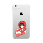 Se:Uのエビ好きのたこしゃん Clear Smartphone Case