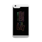 文化人のTECHNO NOODLE(case) Clear Smartphone Case