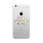 Animals MatingのDogs  Mating(犬の交尾) Clear Smartphone Case