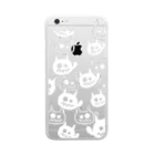 Kuro*s BrandのMONSTER CATs Clear Smartphone Case