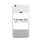 D Bridge MCのDBMCロゴ Clear Smartphone Case