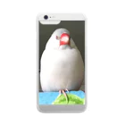 ａ  .  ｎの餅文鳥 文太 Clear Smartphone Case