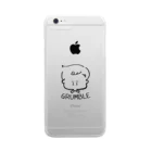 egu shopのGRUMBLE BOY Clear Smartphone Case