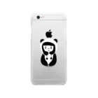 ヤシマロパのしょっぷの🐼パンダガール iPhone6用 Clear Smartphone Case