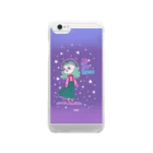 miicupcakeのAll the stars Clear Smartphone Case