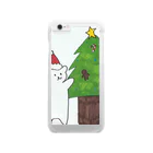 mamakumaのクリスマス Clear Smartphone Case