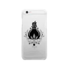 Marks_of_WanderのPomegranate Clear Smartphone Case