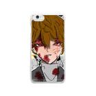 𝑨𝒍𝒚𝒂 𝑨𝒇𝒊𝒇𝒂𝒉 𝑴𝒖𝒉𝒋𝒊のPsycho おにいちゃん Clear Smartphone Case