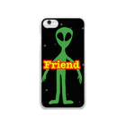 the-alien-clubのFriend Clear Smartphone Case