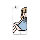 オバケユウタンSHOPのモデルさんといっしょ Clear Smartphone Case