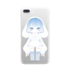 みろりのベイビーブルードッグ Clear Smartphone Case