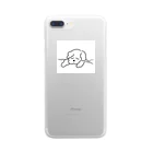 被家のじっかのいぬ Clear Smartphone Case