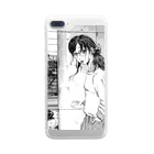 ホリセイのメガネ女子ガッツ Clear Smartphone Case