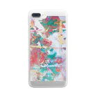 ホリセイの抽象絵画 Clear Smartphone Case