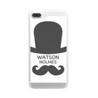 WATSON HOLMESのWATSON HOLMES クリアスマホケース