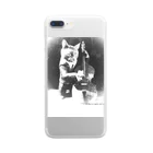 ネコロジックアーツのDoublebass Player  Clear Smartphone Case